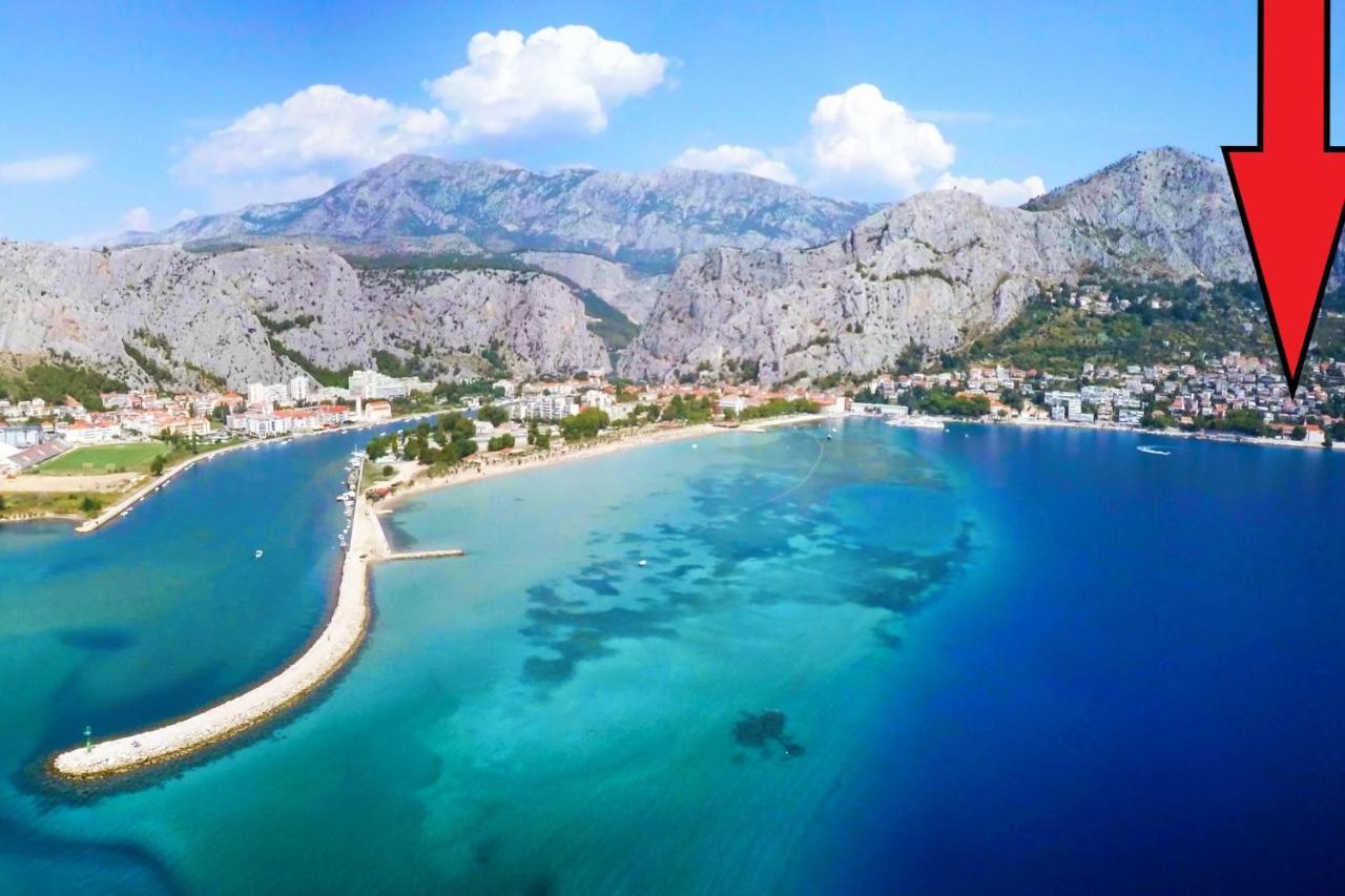 Adriatic Seaview Apartment Omiš Kültér fotó