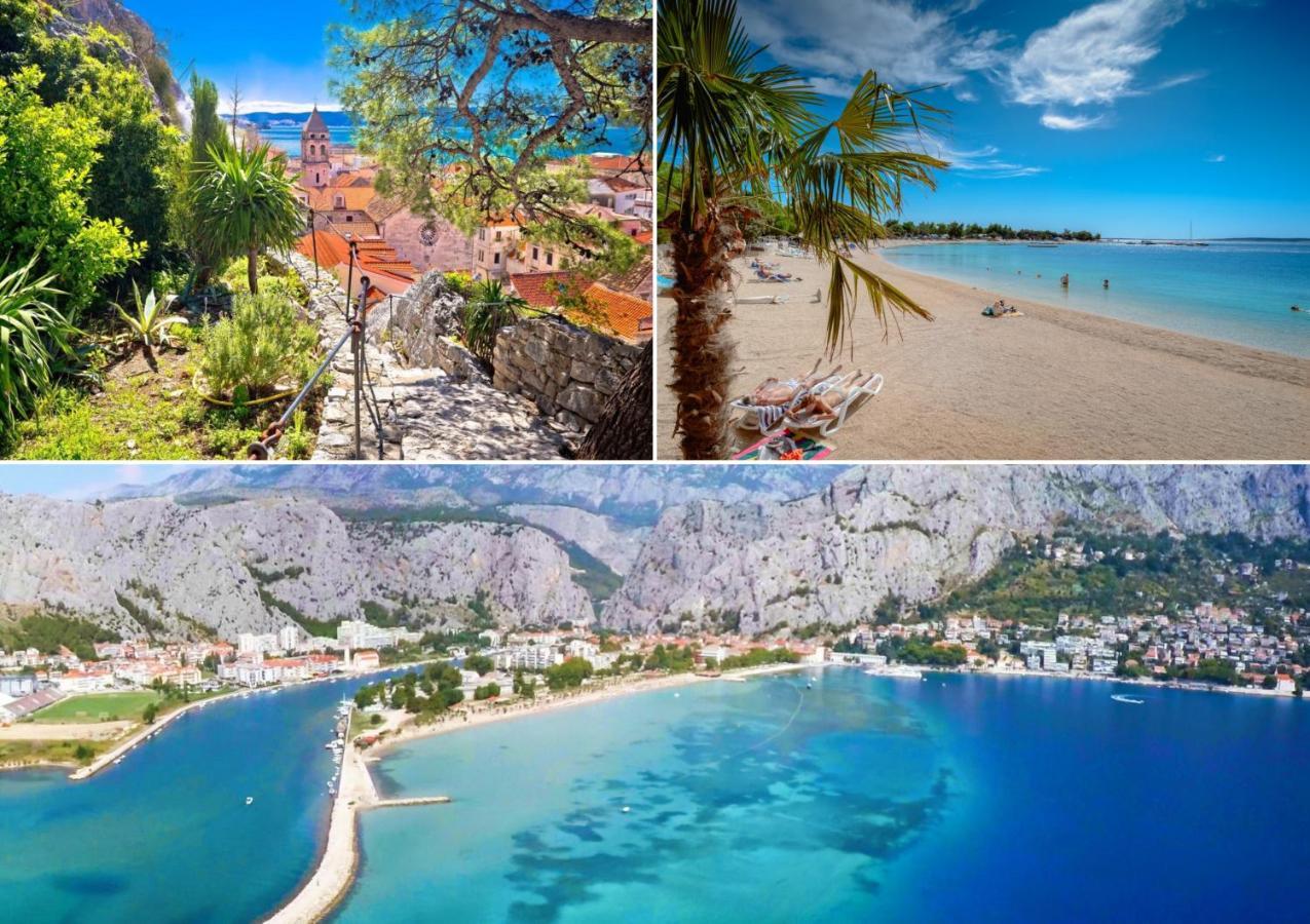 Adriatic Seaview Apartment Omiš Kültér fotó
