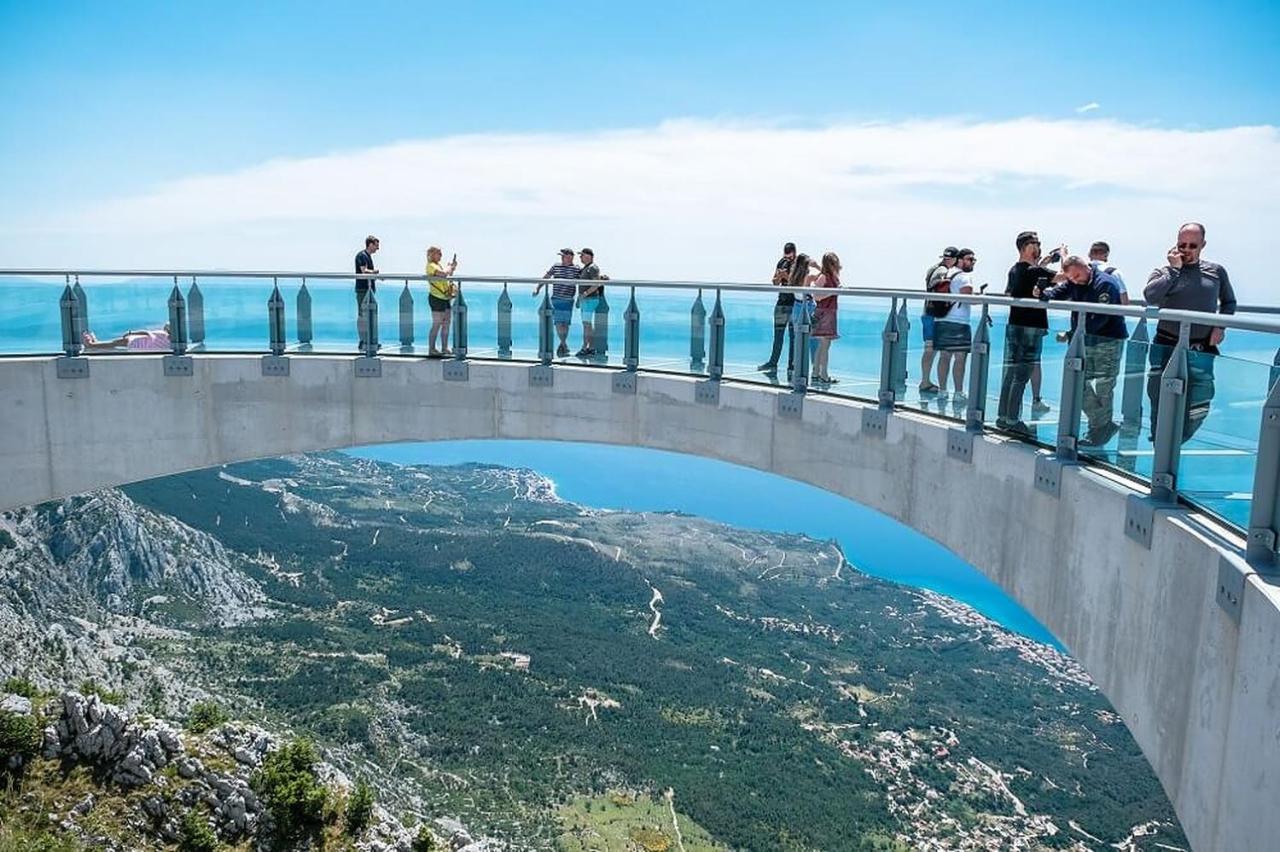 Adriatic Seaview Apartment Omiš Kültér fotó